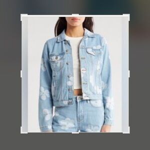Flying Angel Denim Short Jacket.size small